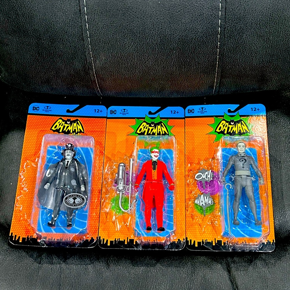 Batman 66 Mcfarlane LOT of 3